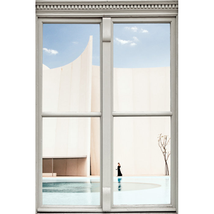 Ebern Designs Wandtattoo Window Pool | Wayfair.de